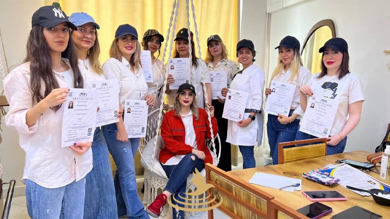 مدرک دوره اسپیکول تراپی صورت